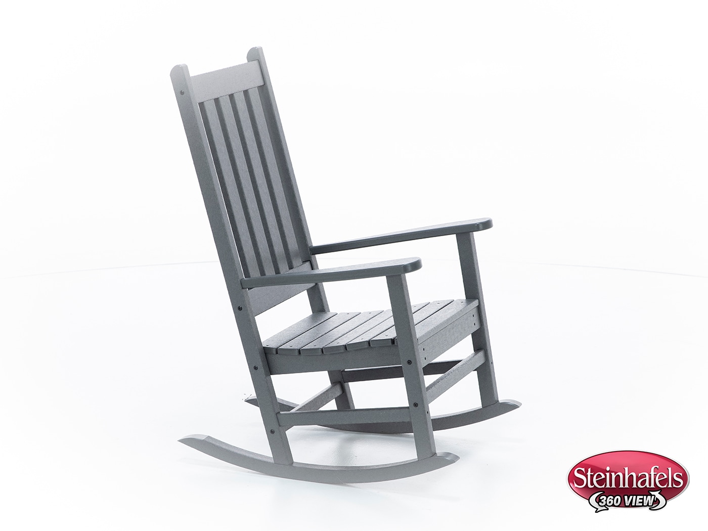 polywood grey adirondack chair  image   