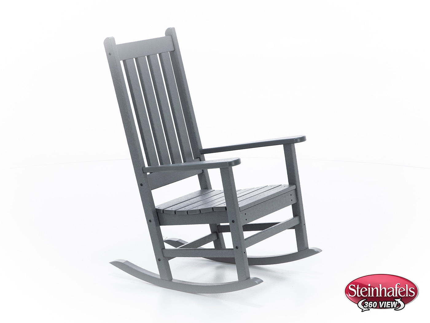 polywood grey adirondack chair  image   