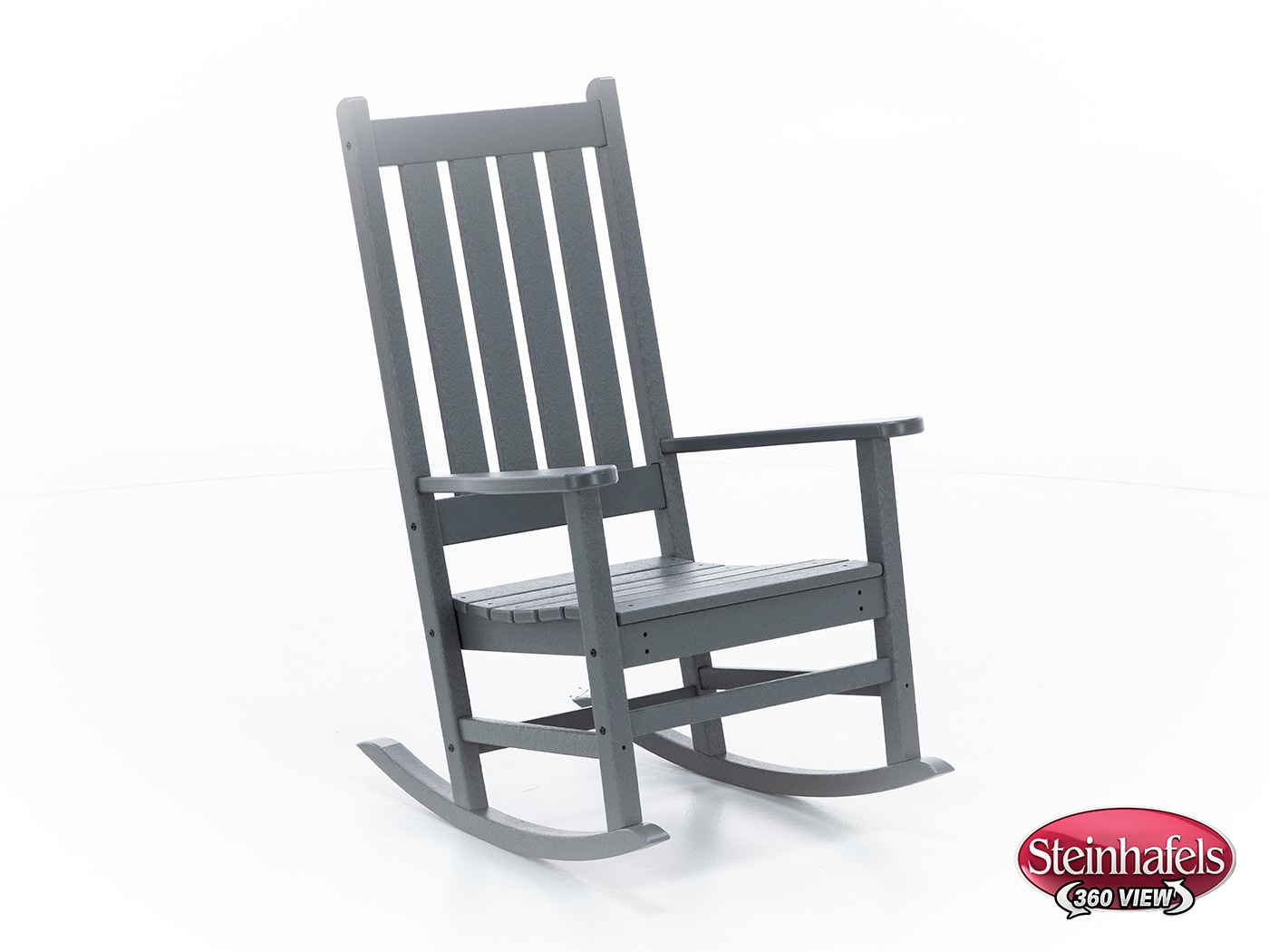 polywood grey adirondack chair  image   
