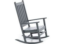 polywood grey adirondack chair   