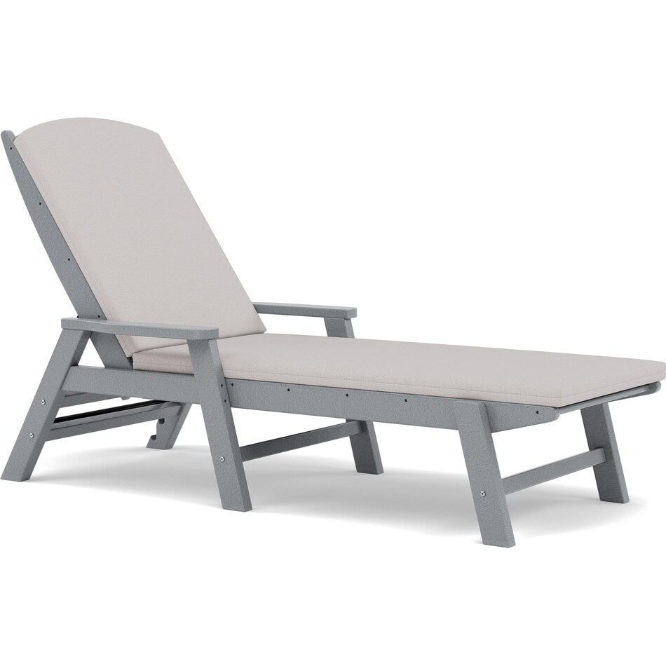 polywood grey chaise pkg  