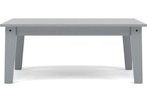 polywood grey coffee table   