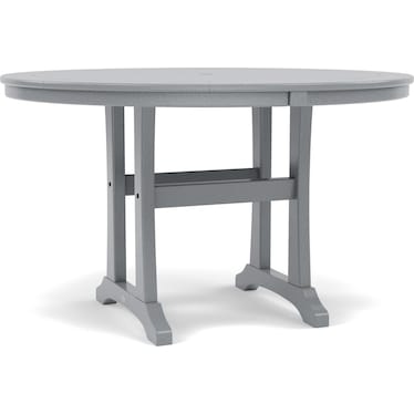 Nautical 48" Round Trestle Dining Table