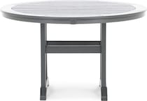 polywood grey standard height round oval pkg  