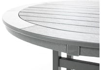 polywood grey standard height round oval pkg  