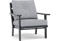 polywood poly black   grey mist club chair pkg  