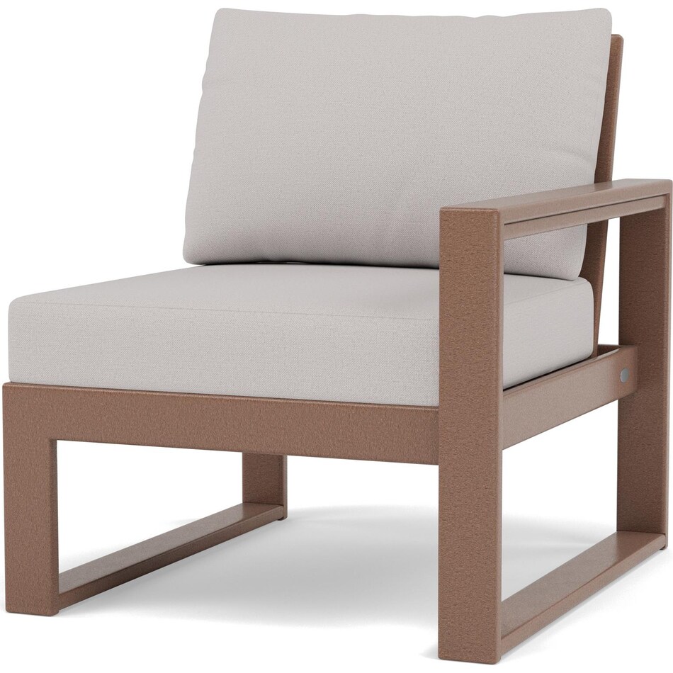 polywood poly teak dune burlap raf chair pkg