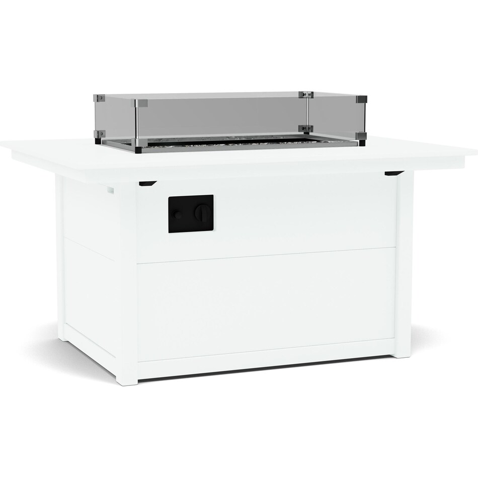 polywood white firepit pkg  