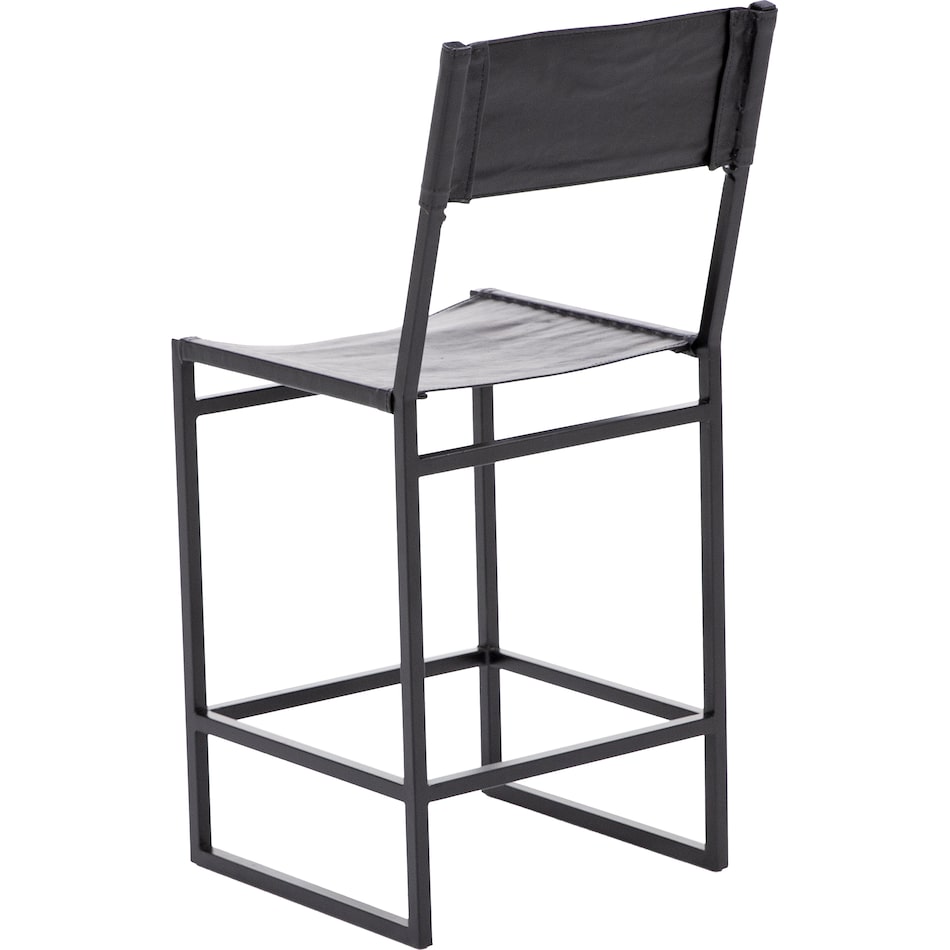 port black inch & over bar seat stool   