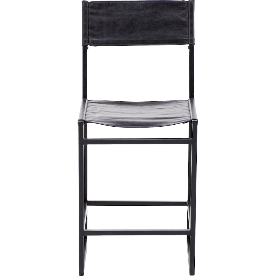 port black inch & over bar seat stool   