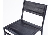 port black inch & over bar seat stool   