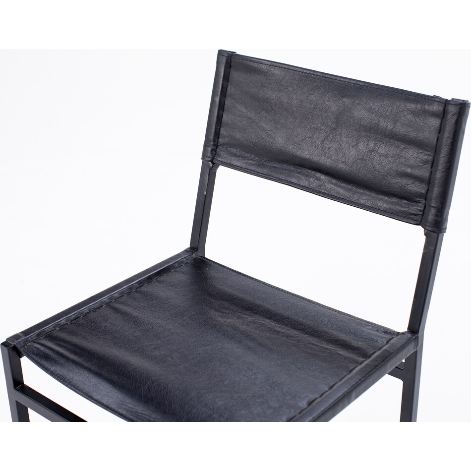 port black inch & over bar seat stool   