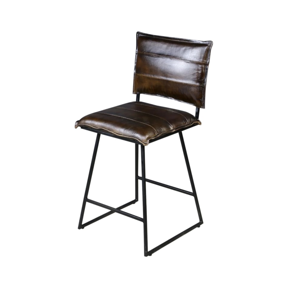 port brown inch & over bar seat stool   