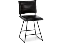 port brown inch & over bar seat stool   