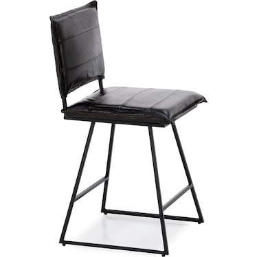 Malin 24" Leather Counter Stool