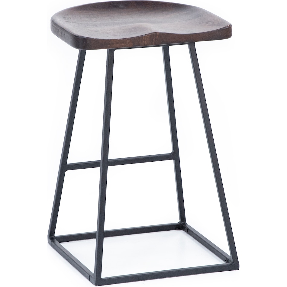 port brown inch & over bar seat stool   