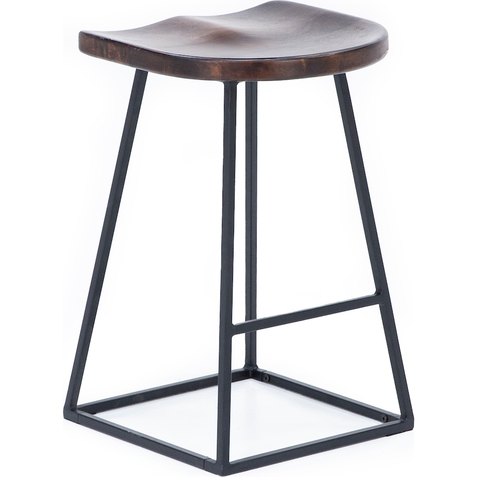 port brown inch & over bar seat stool   