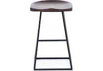 port brown inch & over bar seat stool   