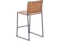 port brown inch & over bar seat stool   