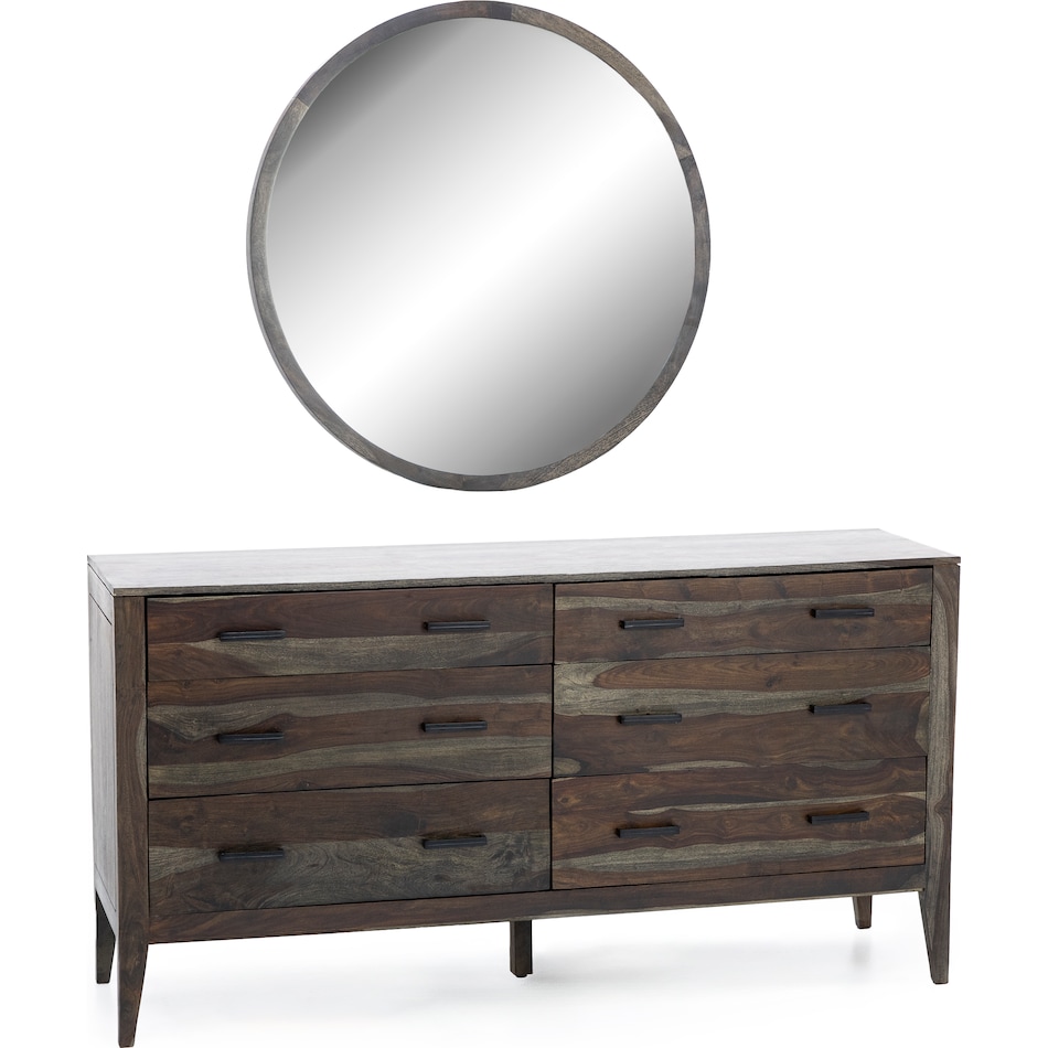 port brown mirror   