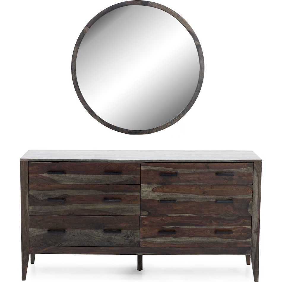 port brown mirror   