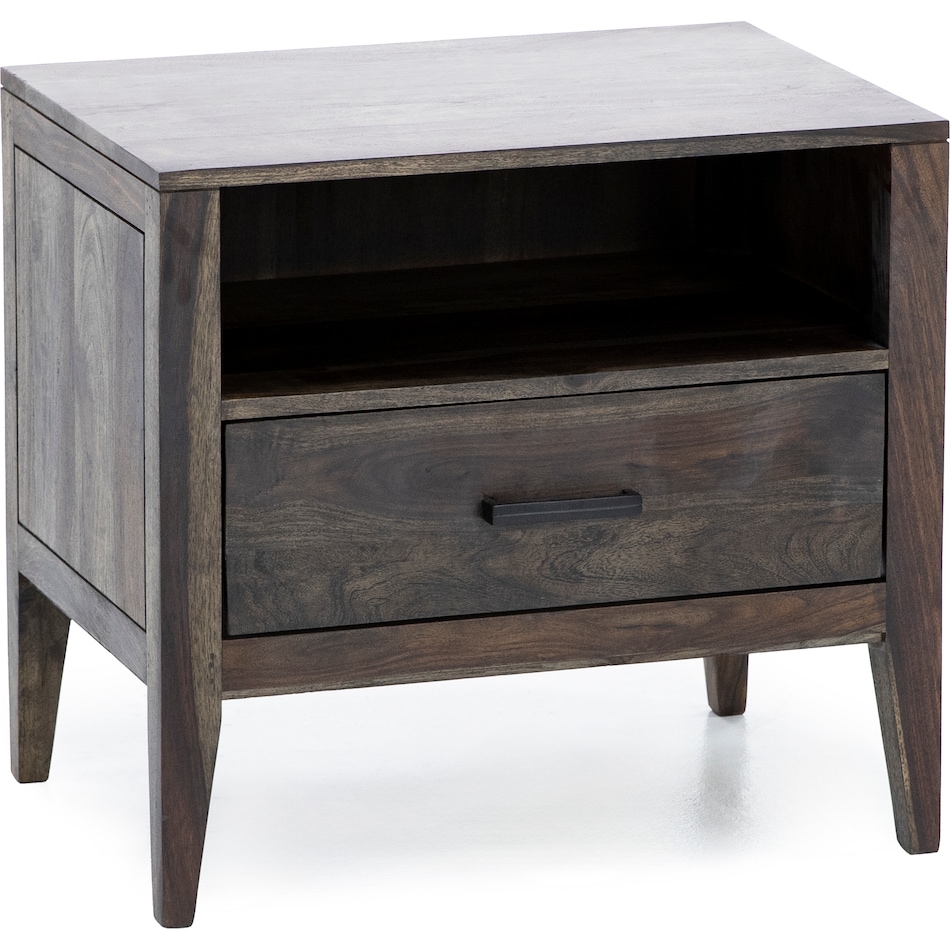 port brown single drawer   