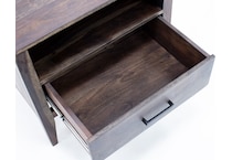 port brown single drawer   