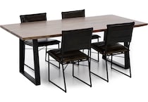 port harvest brown inch standard height rectangle dpk  