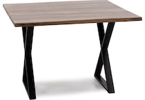 port harvest brown inch counter height square cpk  