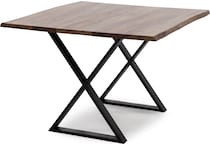 port harvest brown inch counter height square cpk  