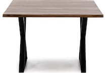 port harvest brown inch counter height square cpk  