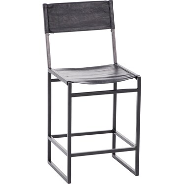 Remy Leather Counter Stool