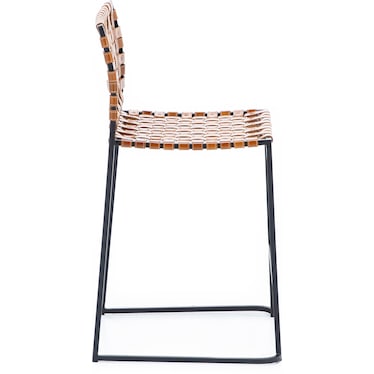 Veracruz Leather Stool