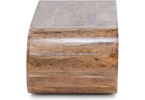 porter design brown cocktail table ell  