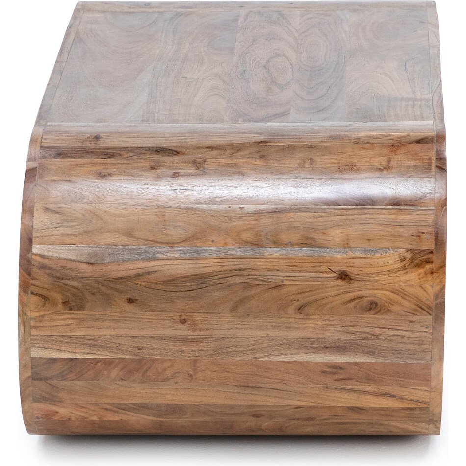 porter design brown cocktail table ell  