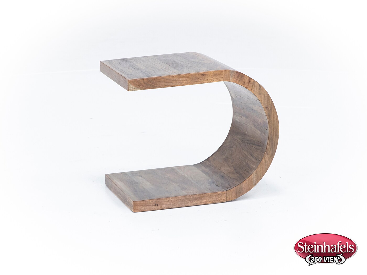 porter design brown end table  image ell  
