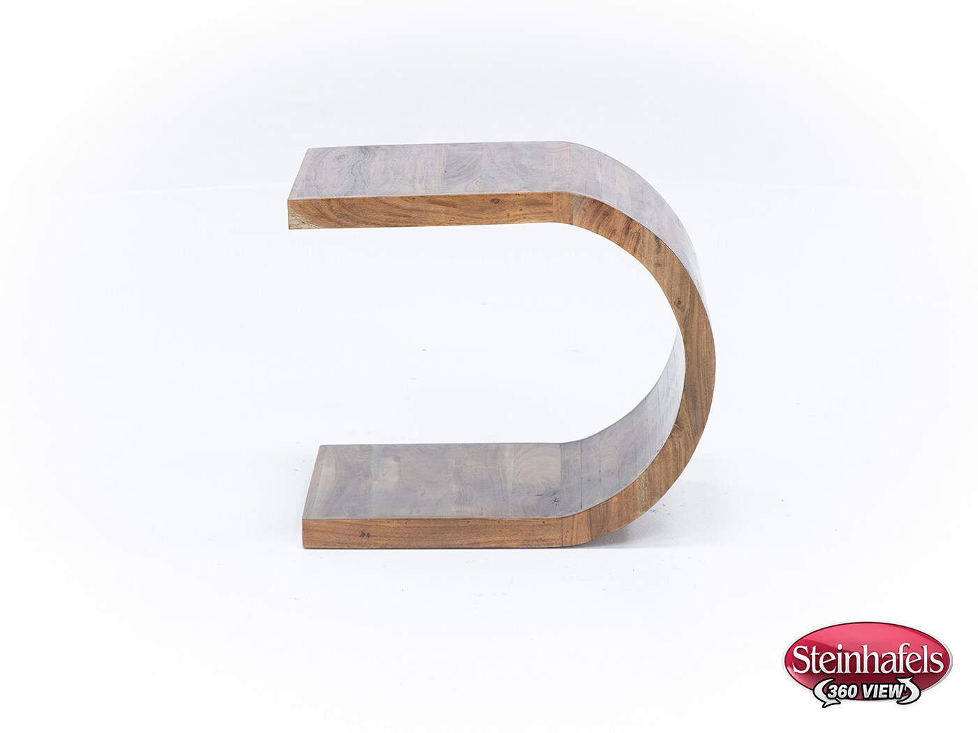 porter design brown end table  image ell  
