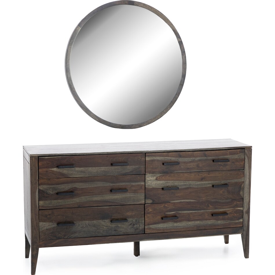 porter design brown mirror   