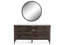 porter design brown mirror   