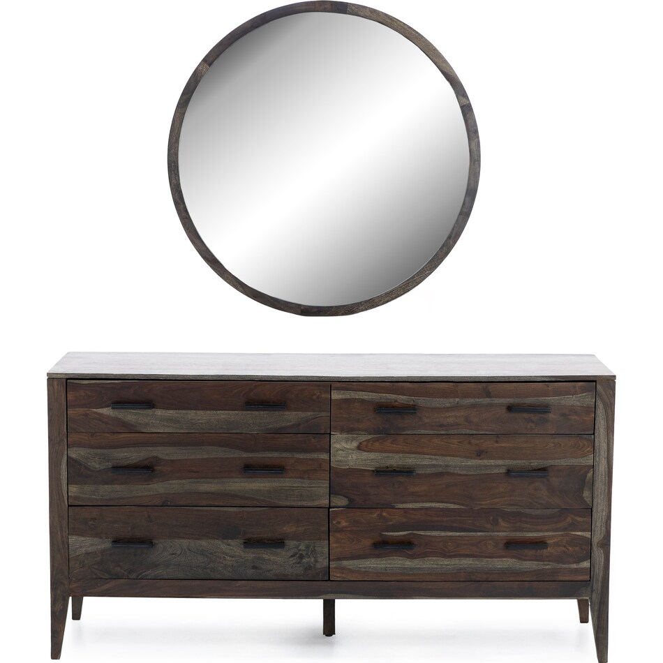 porter design brown mirror   