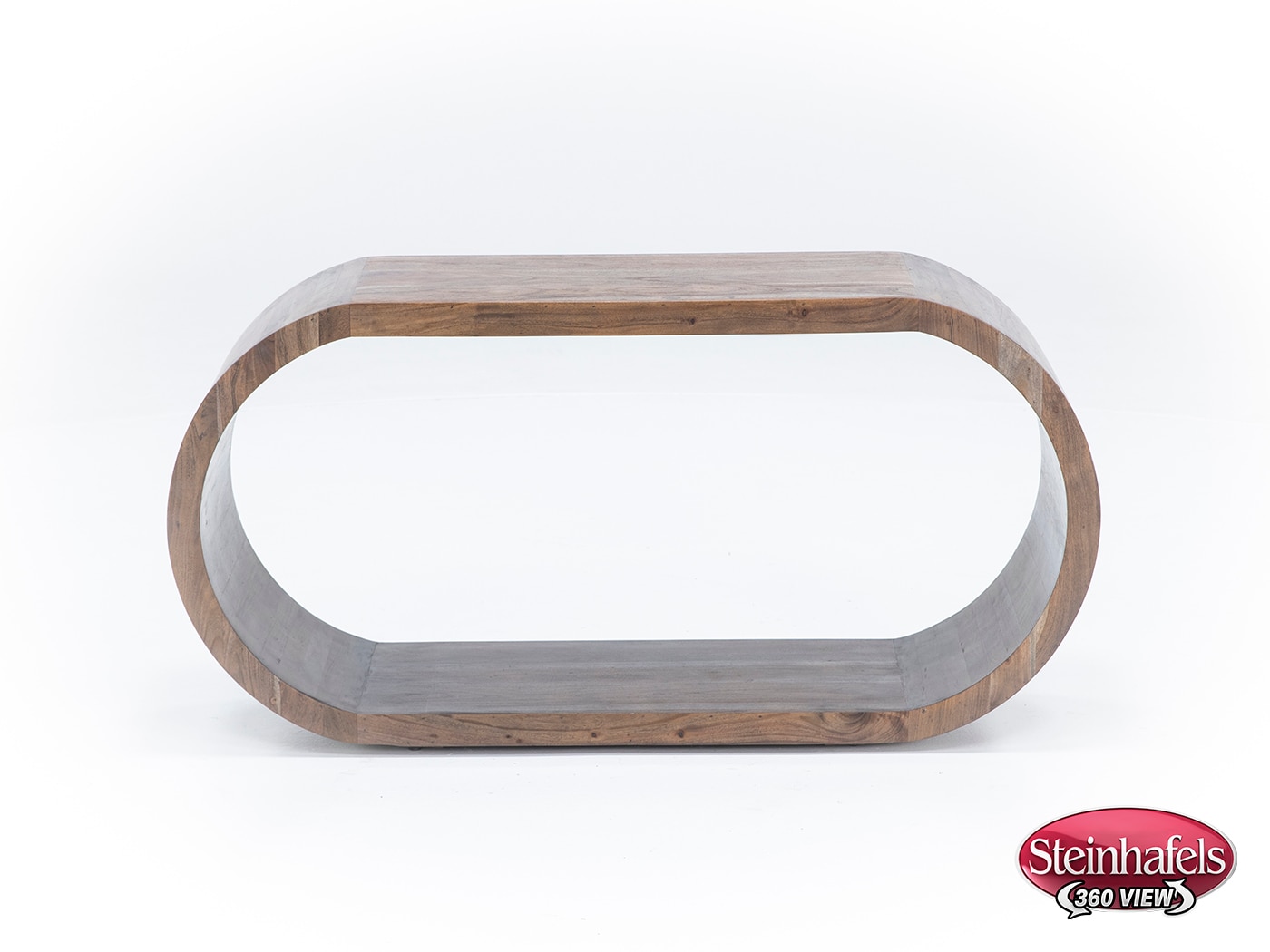 porter design brown sofa table  image ell  