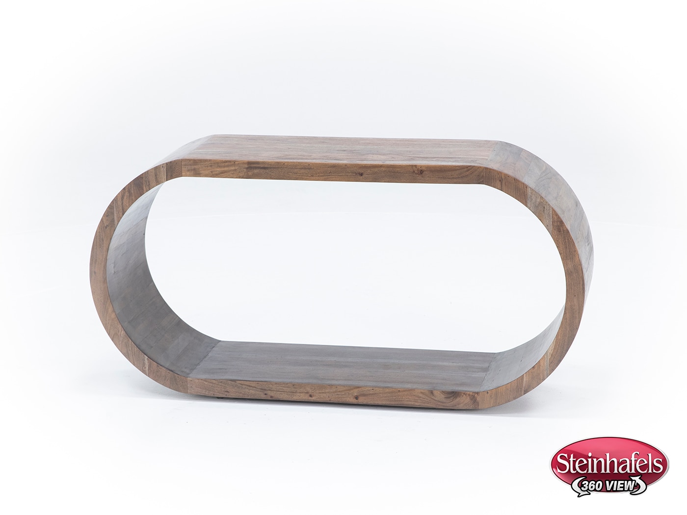 porter design brown sofa table  image ell  