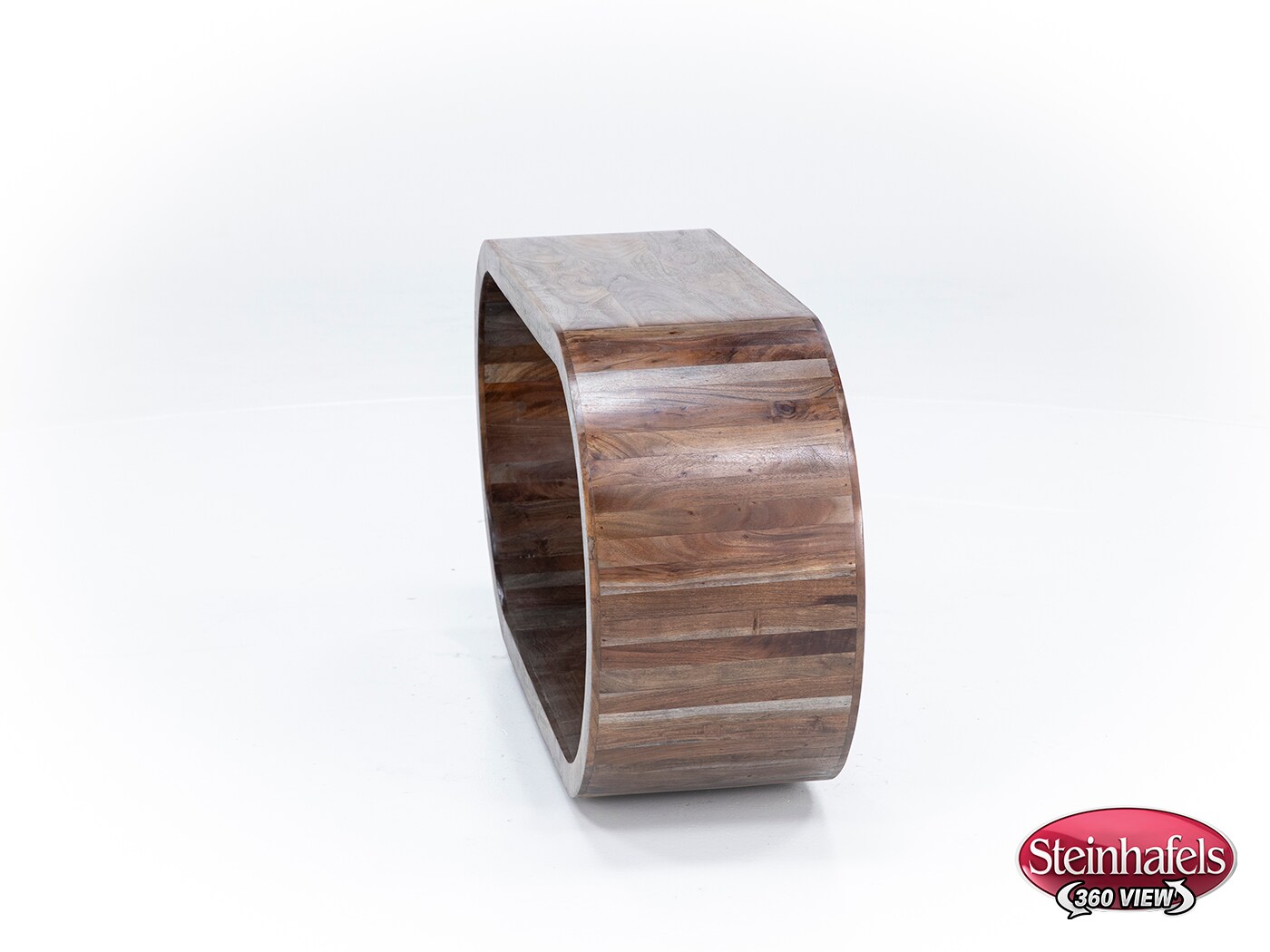 porter design brown sofa table  image ell  