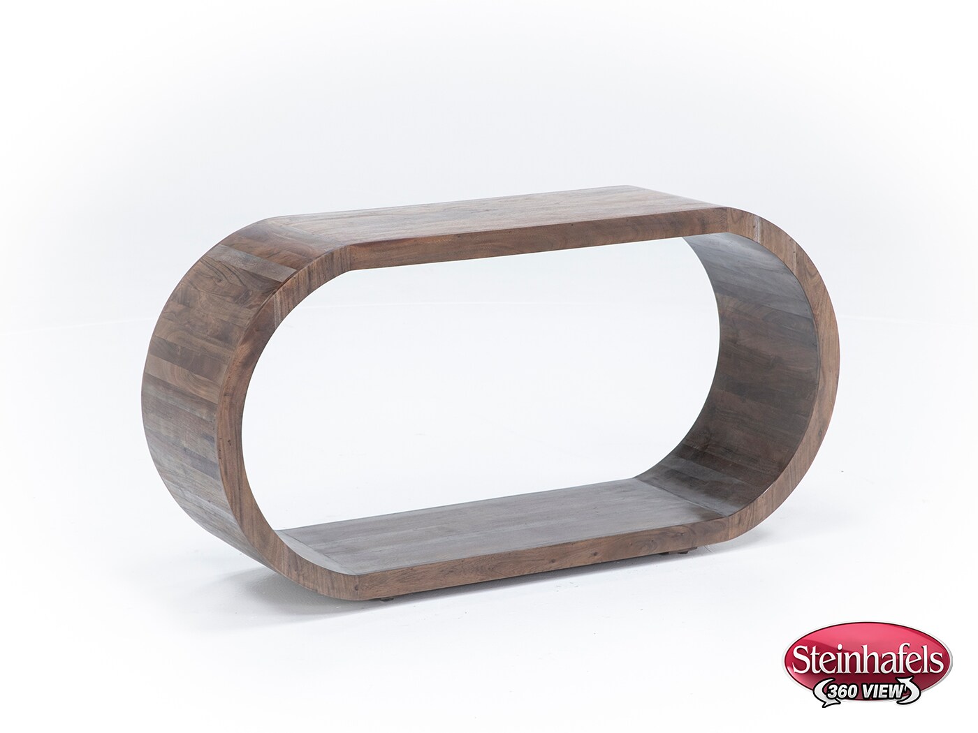 porter design brown sofa table  image ell  