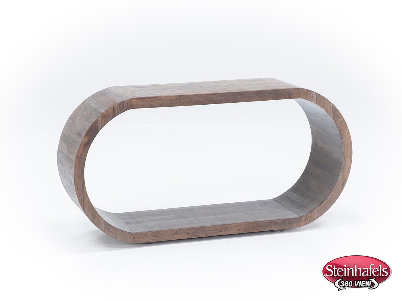 porter design brown sofa table  image ell  