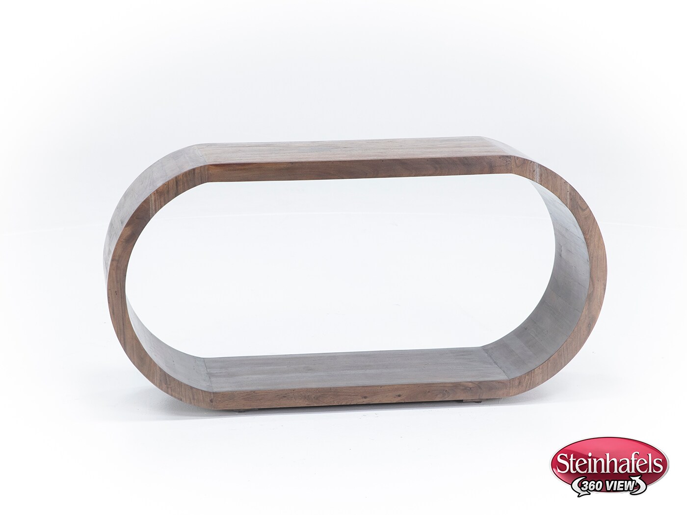porter design brown sofa table  image ell  