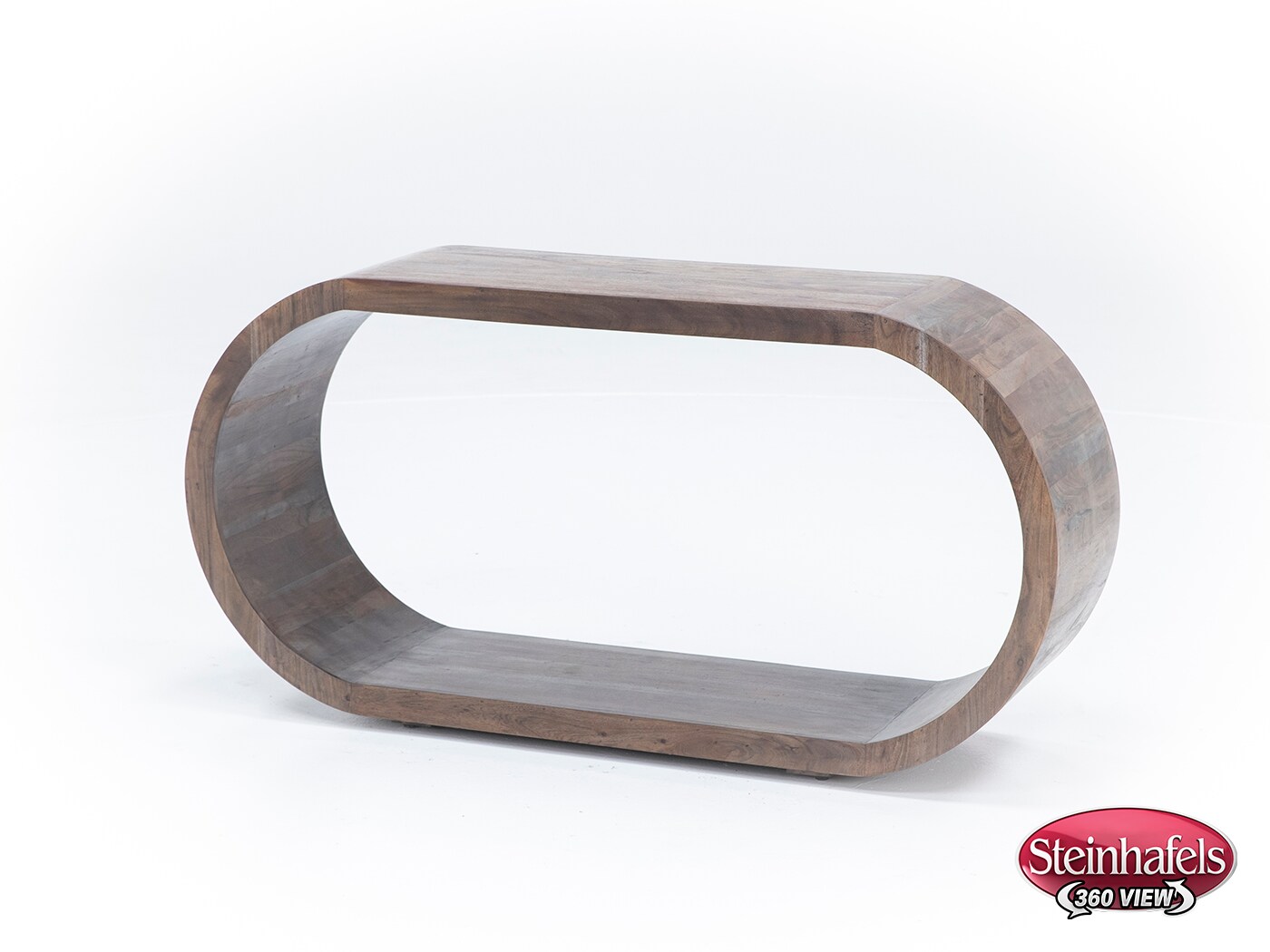 porter design brown sofa table  image ell  