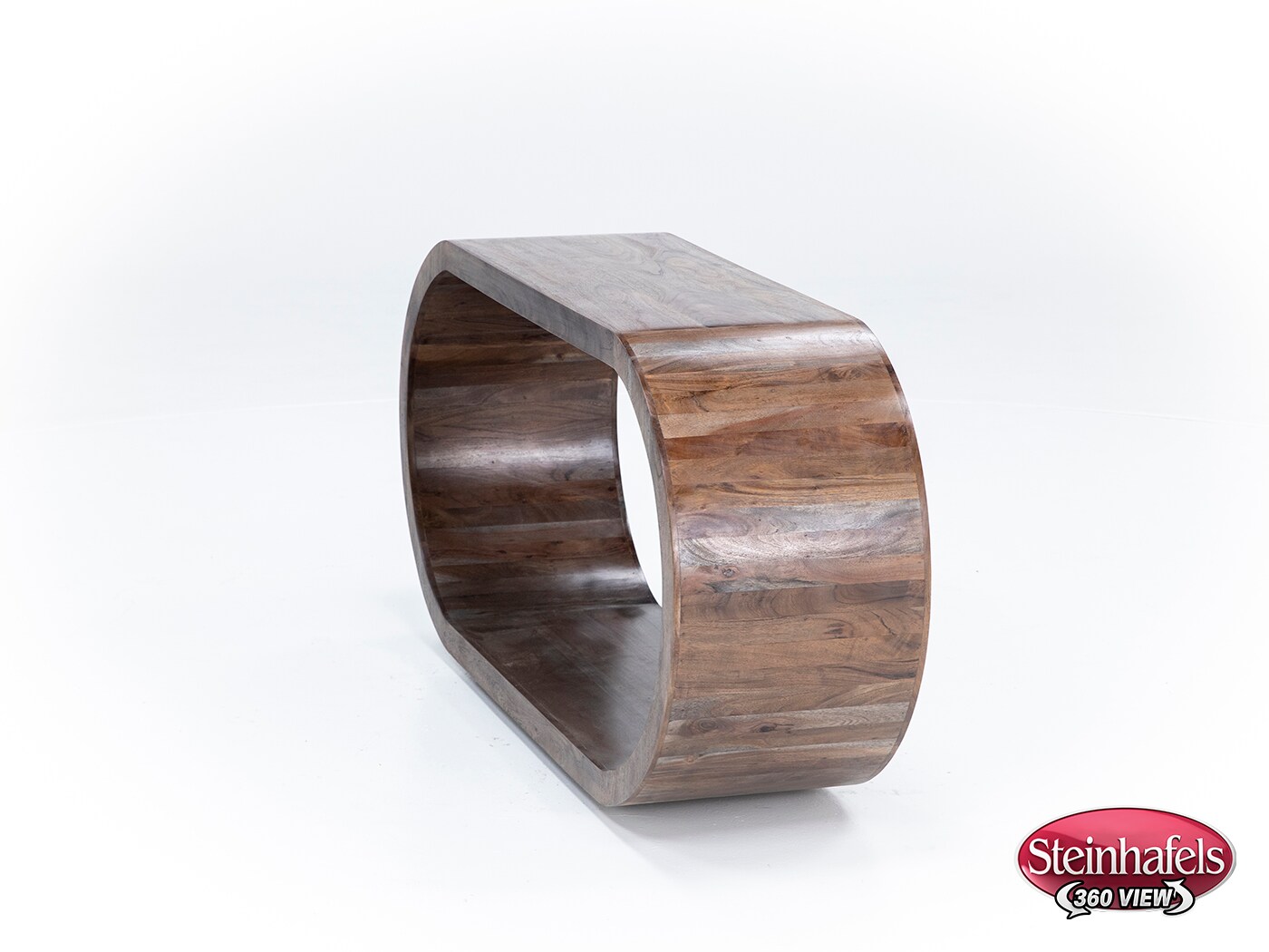porter design brown sofa table  image ell  