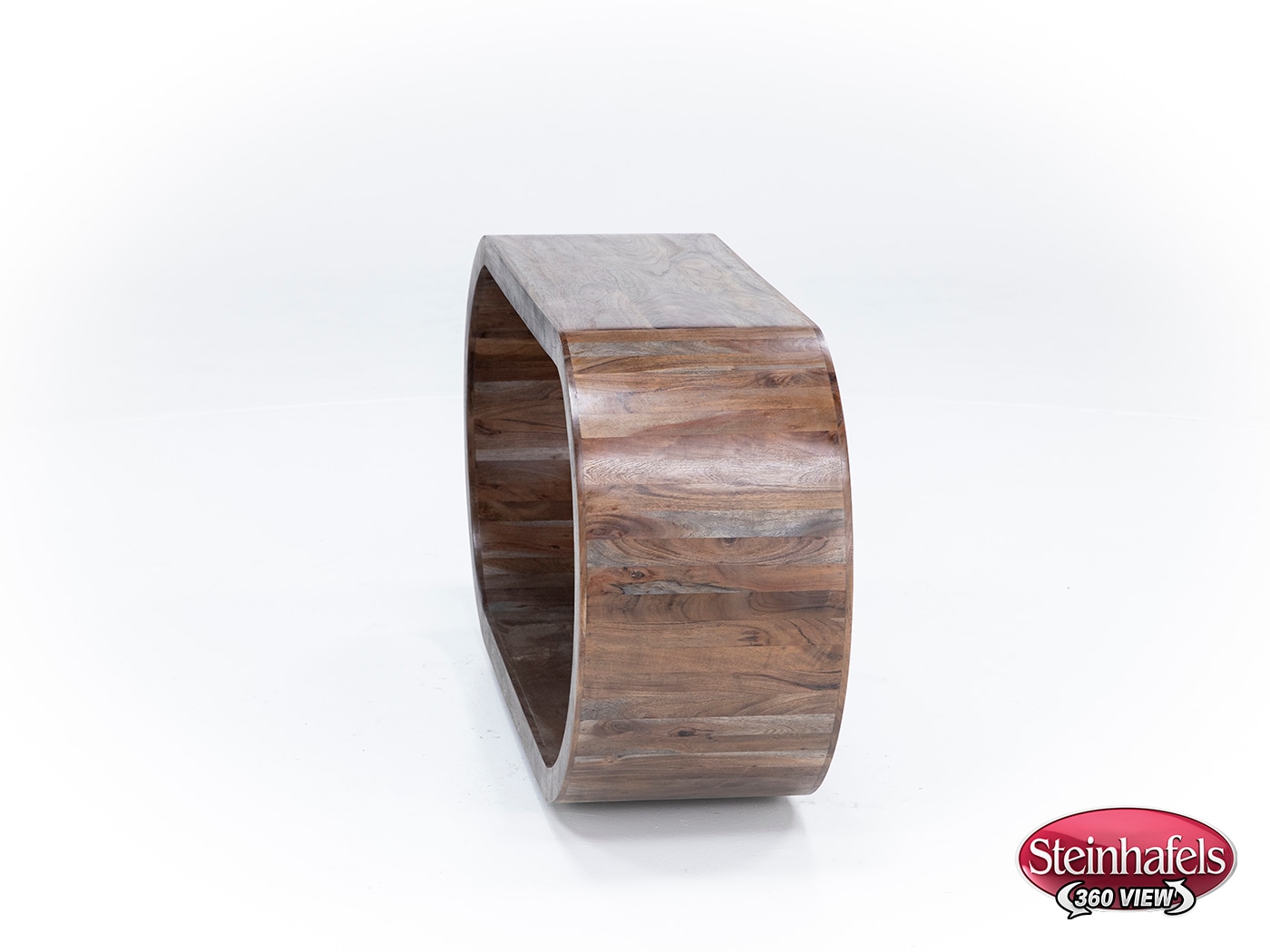 porter design brown sofa table  image ell  