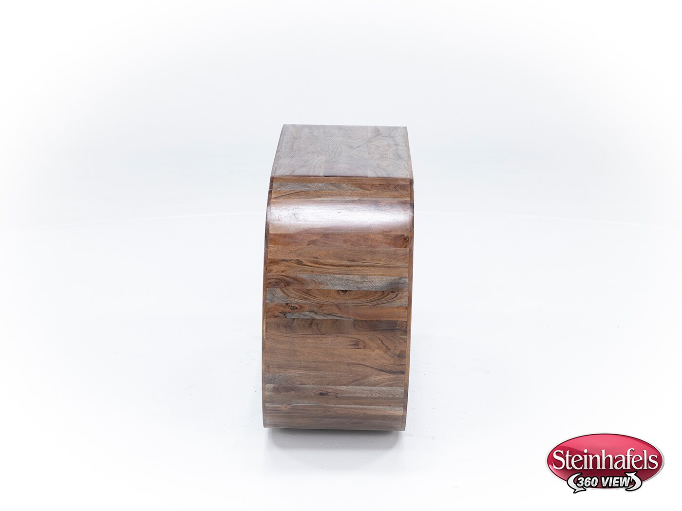 porter design brown sofa table  image ell  